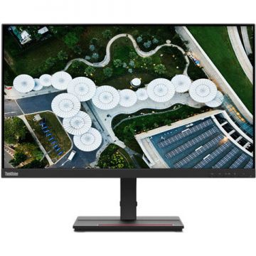 Monitor LED Lenovo ThinkVision S24e-20 23.8 inch 4 ms Negru FreeSync 60 Hz