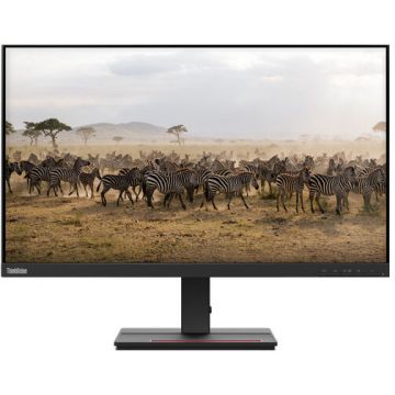 Monitor LED Lenovo ThinkVision S27e-20 27 inch 4 ms Negru FreeSync 60 Hz