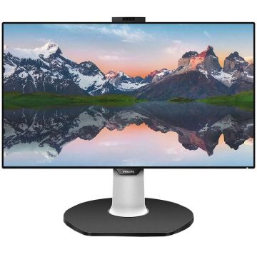 Monitor Philips 329P9H 31.5 inch 5ms Black cu statie de andocare USB-C