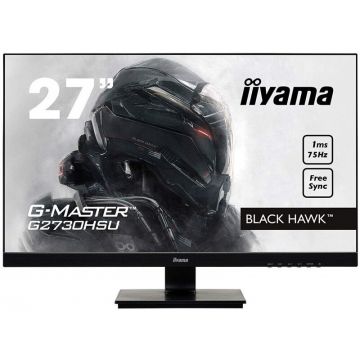 Monitor LED IIyama Gaming G-Master Hawk G2730HSU 27 inch 1 ms Black FreeSync 75Hz