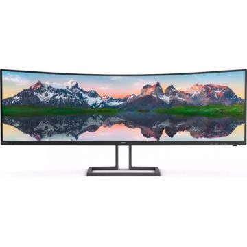 Monitor LED Philips Gaming 498P9Z Curbat 48.8 inch DQHD VA 4 ms 165 Hz KVM HDR