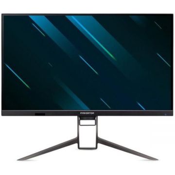 Acer Monitor Gaming IPS LED Acer Predator 31.5 XB323QKNV, Ultra HD (3840 x 2160), HDMI, DisplayPort, AMD FreeSync, Boxe, 144 Hz, 1 ms, Negru