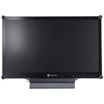 AG neovo Monitor VA LED AG Neovo X-24E, 24 inch FHD, VGA, DVI, HDMI, DisplayPort, Boxe, Negru