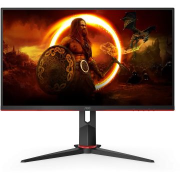 AOC Monitor gaming LED IPS AOC 27, Full HD, DisplayPort, 165Hz, AdaptiveSync, Vesa, Negru/Rosu AOC Monitor gaming LED IPS AOC 27, Full HD, DisplayPort, 165Hz, AdaptiveSync, Vesa, Negru/Rosu