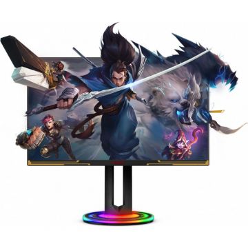 AOC Monitor LED AOC Gaming AGON AG275QXL 27 inch QHD IPS 1 ms 170 Hz HDR FreeSync Premium, NegruArgintiu
