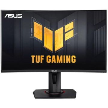 Asus Monitor Gaming IPS LED ASUS TUF 27 VG27VQM, Full HD (1920 x 1080), HDMI, DisplayPort, AMD FreeSync, Ecran Curbat, Pivot, Boxe, 240 Hz, 1 ms, Negru