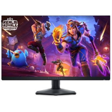 Dell Monitor Gaming IPS LED Dell Alienware 27 AW2724HF, Full HD (1920 x 1080), HDMI, DisplayPort, Pivot, 360 Hz, 0.5 ms, Negru