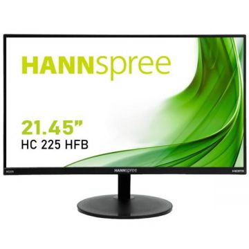 HANNSPREE Monitor VA LED Hannspree 21.45 HC225HFB, Full HD (1920 x 1080), VGA, HDMI, Boxe, Negru