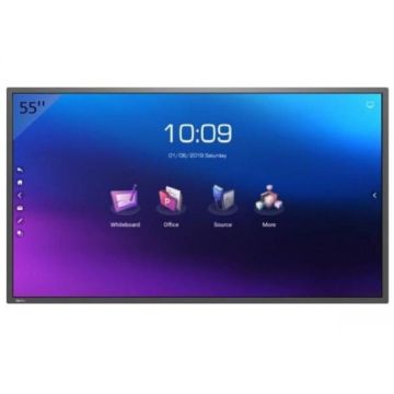 Horion Tabla Interactiva Horion 54.6 E55APRO, Ultra HD (3840 x 2160), VGA, HDMI, Wireless, Android 8.0, Negru