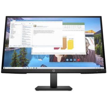 HP Monitor IPS LED HP 27 M27ha, Full HD (1920 x 1080), VGA, HDMI, DisplayPort, Pivot, Boxe, Negru HP Monitor IPS LED HP 27 M27ha, Full HD (1920 x 1080), VGA, HDMI, DisplayPort, Pivot, Boxe, Negru