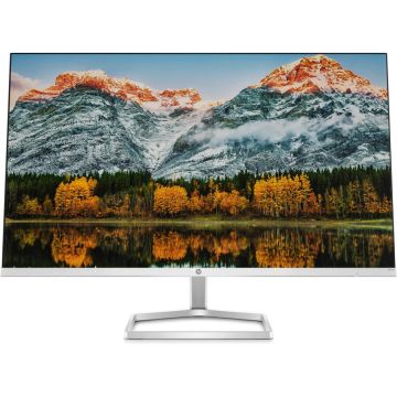 HP Monitor LED HP M27fw, 27', IPS, Full HD,FreeSync, HDMI, VGA, 1000;1, 5ms, AlbArgintiu HP Monitor LED HP M27fw, 27', IPS, Full HD,FreeSync, HDMI, VGA, 1000;1, 5ms, AlbArgintiu