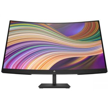HP Monitor VA LED HP 27 V27c, Full HD, HDMI, DisplayPort, AMD FreeSync, Ecran curbat, Boxe, Negru HP Monitor VA LED HP 27 V27c, Full HD, HDMI, DisplayPort, AMD FreeSync, Ecran curbat, Boxe, Negru