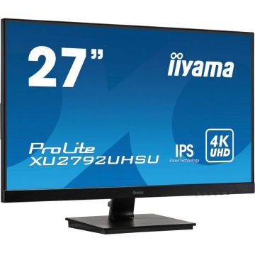 IIYAMA Monitor iiyama ProLite XU2792UHSU-B1, 27, IPS, 4K, FlickerFree, Blue Light Reducer