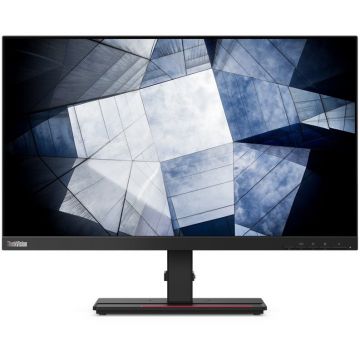 Lenovo Monitor LED Lenovo ThinkVision P24h-2L 23.8 inch 4 ms, USB-C, 60 Hz, Negru