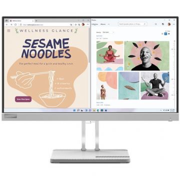 Lenovo Monitor LED VA Lenovo 21.5, Full HD, 75Hz, 4ms, HDMI, VGA, Cloud Grey
