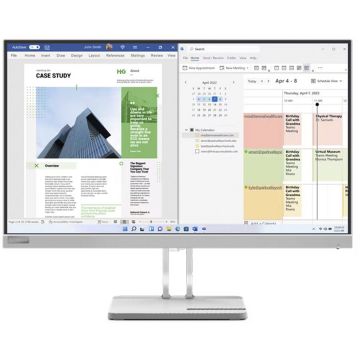 Lenovo Monitor VA LED Lenovo 24.5 L25e-40, Full HD (1920 x 1080), VGA, HDMI, Gri