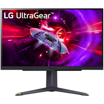 Lg Monitor Gaming IPS LED LG UltraGear 27 27GR75Q, QHD (2560 x 1440), HDMI, DisplayPort, AMD FreeSync, Nvidia G-Sync, Pivot, 165 Hz, 1 ms, Negru