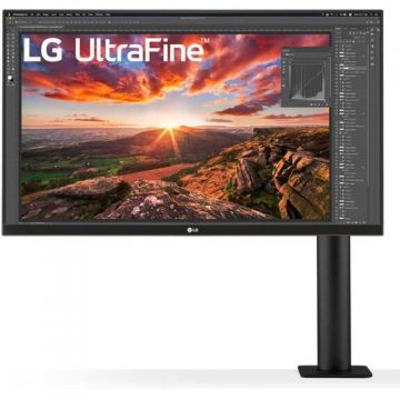 LG Monitor IPS LED LG 27 27UN880P-B, UHD (3840 x 2160), HDMI, DisplayPort, AMD FreeSync, Boxe, Pivot,  Negru