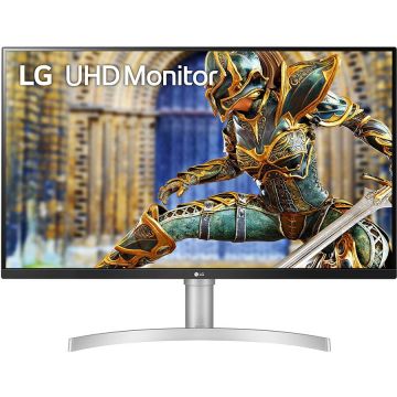 Lg Monitor IPS LED LG 31.5 32UN650P-W, UHD 3840 x 2160, HDMI, DisplayPort, AMD FreeSync, Boxe, Alb
