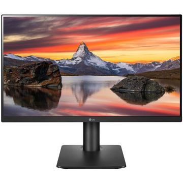 Lg Monitor IPS LG 24MP450P-B.AEU, 24'', Full HD, Borderless Design, 75Hz, AMD FreeSync™, Negru