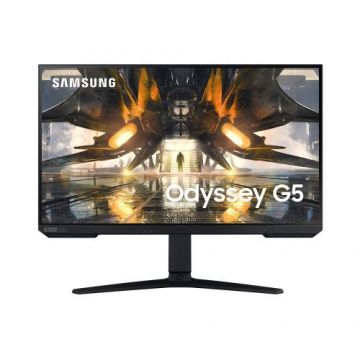 Monitor Gaming IPS LED Samsung Odyssey 27inch LS27AG500PPXEN, WQHD (2560 x 1440), HDMI, DisplayPort, 165Hz, 1 ms (Negru)