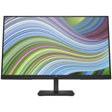 Monitor IPS LED HP 23.8inch P24 G5, Full HD (1920 x 1080), VGA, HDMI, DisplayPort, 75 Hz, 5 ms (Negru)
