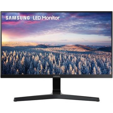 Monitor IPS LED Samsung 23.8inch LS24R356FZRXEN, Full HD (1920 x 1080), VGA, HDMI, 75 Hz (Negru)
