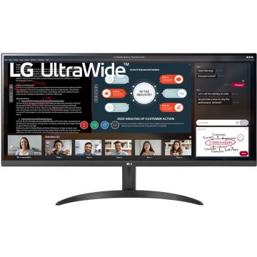 Monitor LED LG UltraWide 34WP500-B 34 inch UWFHD IPS 5 ms 75 Hz HDR FreeSync