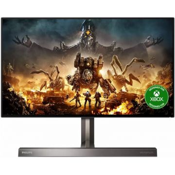 Monitor LED Philips 329M1RV 31.5 inch UHD IPS 1 ms 144 Hz USB-C HDR G-Sync Compatible Ambiglow