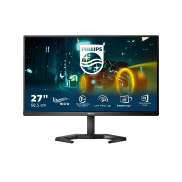 MONITOR Philips 27M1N3200ZA 27 inch, Panel Type: IPS, Backlight: WLED, Resolution: 1920x1080, Aspect Ratio: 16:9, Refresh Rate:165Hz, Response time GtG: 4ms, Brightness: 250 cd/m², Contrast (static): 1100:1, Contrast (dynamic): Mega Infinity DCR, Viewing