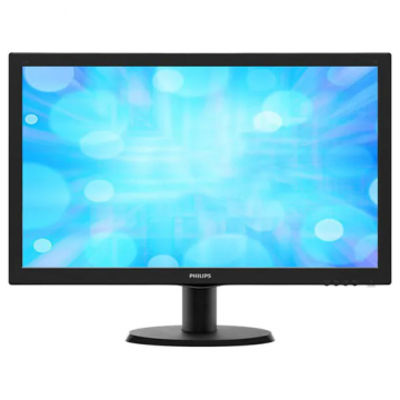 Monitor Refurbished PHILIPS 243V5L, 24 Inch Full HD LED, VGA, HDMI, DVI