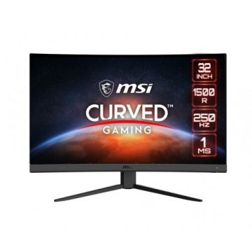 MSI Monitor Curbat Gaming LED VA MSI G27C4X, 27 inch, Full HD, Display Port, FreeSync, 250 Hz, 1ms, Negru