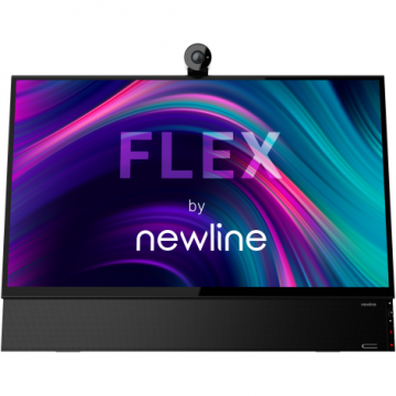 Newline Monitor interactiv FLEX 27'' AIO, 4K UHD, Camera web 4K, Active Pen, Windows Hello, difuzoare 2.1 , USB-C, USB, HDMI, TT-2721AIO