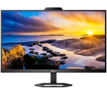 Philips Monitor WLED IPS Philips 27 QHD 75Hz 4ms HDMI DisplayPort USB USB-C Webcam Pivot 27E1N5600HE/00, Negru