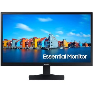 Samsung Monitor LED, Samsung, 24 inch, 1920x1080, HDMI, DVI, 60 Hz, Full HD, Negru
