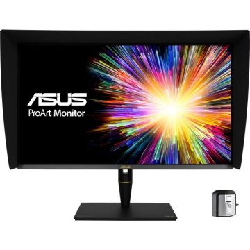 Asus Monitor Grafica IPS LED Asus 32 PA32UCG-K, Ultra HD (3840 x 2160), HDMI, DisplayPort, Thunderbolt, AMD FreeSync, Pivot, Boxe, Negru