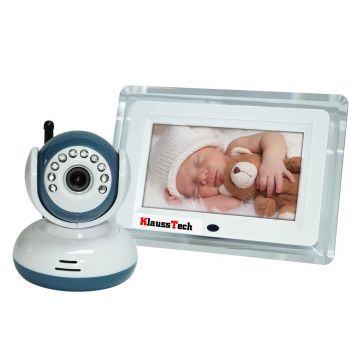 Baby Monitor Video Klausstech, Conectare Wireless, 480 X 234 Pixeli, Ecran Lcd 7