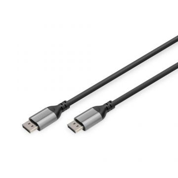 Cablu de conectare Digitus 8K DisplayPort Versiunea 1.4, 2m, Negru