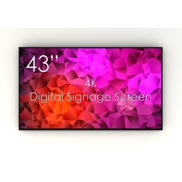 Display LED profesional digital SDS43K8-01 43 inch 6ms Black