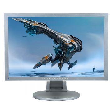 EIZO S2431W  24 LCD  1920 x 1200 Full HD  16:10  negru - argintiu  monitor refurbished