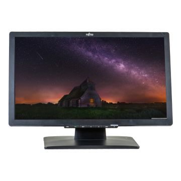 Fujitsu E22-8 TS Pro  21.5 IPS LED  1920 x 1080 Full HD  16:9  Displayport  negru  monitor refurbished