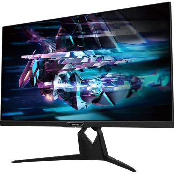 Gigabyte Monitor Gaming IPS LED GIGABYTE AORUS 31.5 FI32U, UHD (3840 x 2160), HDMI, DisplayPort, Pivot, 144 Hz, 1 ms, Negru Gigabyte Monitor Gaming IPS LED GIGABYTE AORUS 31.5 FI32U, UHD (3840 x 2160), HDMI, DisplayPort, Pivot, 144 Hz, 1 ms, Negru