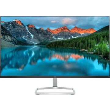 HP Monitor LED HP M27fe 27'' Full HD, IPS, 75Hz, VGA, HDMI, 1000:1, 5ms, Argintiu