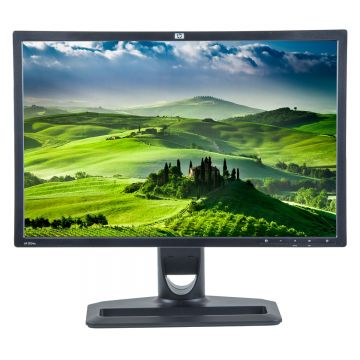 HP ZR24W  24 IPS LCD  1920 x 1200 Full HD  16:10  displayport  negru - argintiu  refurbished