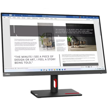 Lenovo Monitor IPS LED Lenovo ThinkVision 27 S27i-30, Full HD (1920 x 1080), VGA, HDMI, Gri