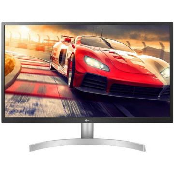 Lg Monitor Gaming IPS LED LG 27 27UL500P-W, UHD (3840 x 2160), HDMI, DisplayPort, AMD FreeSync, Alb/Argintiu