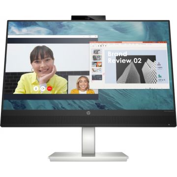Monitor LED HP M24 23.8 inch FHD IPS 5 ms 75 Hz Webcam USB-C FreeSync