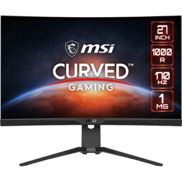 Monitor LED MSI Gaming G272CQP Curbat 27 inch QHD VA 1 ms 170 Hz HDR Monitor LED MSI Gaming G272CQP Curbat 27 inch QHD VA 1 ms 170 Hz HDR
