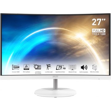 Monitor LED MSI Pro MP271CAW Curbat 27 inch FHD VA 1ms 75 Hz FreeSync