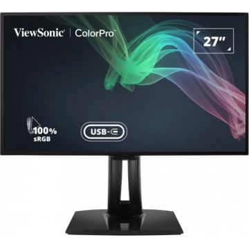Monitor LED ViewSonic ColorPro VP2768A-4K 27 inch UHD IPS 6 ms 60 Hz USB-C